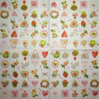 009 Heart / Hearts - 3-ply